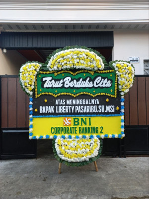 Papan Bunga Duka di Minas