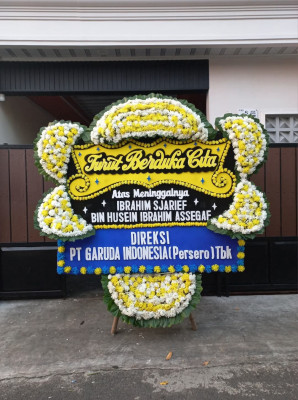 Papan Bunga Duka di Minas