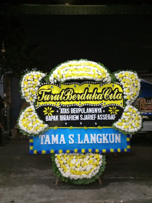 Papan Bunga Duka di Minas