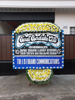 Papan Bunga Duka di Minas